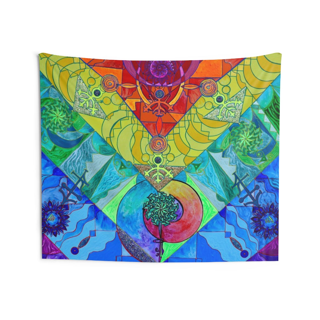 Expansion Pleiadian Lightwork Model - Indoor Wall Tapestries
