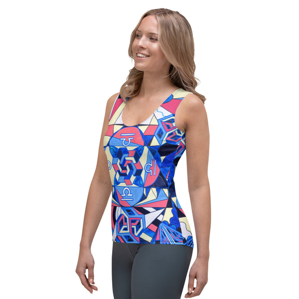 Elegant Struggles Sublimation Cut & Sew Tank Top main image 0