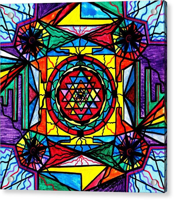 14 x14 sri yantra store art