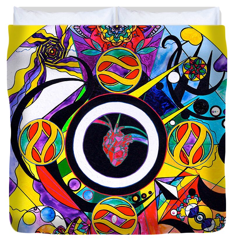 Self Esteem Matrix - Duvet Cover