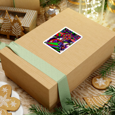 Warding Grid - Kiss-Cut Square Stickers