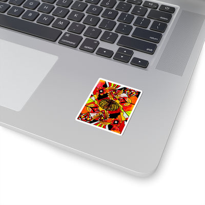 The Energy Builder - Square Stickers