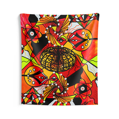 The Energy Builder - Indoor Wall Tapestry