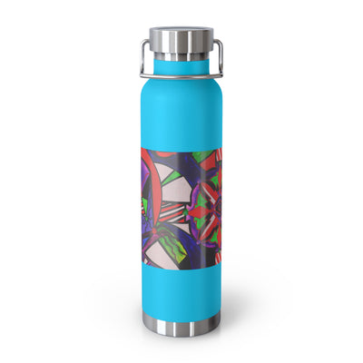Warding Grid - Copper Vacuum Insulated Bottle, 22oz