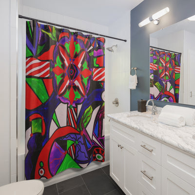 Warding Grid - Shower Curtains
