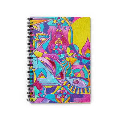 Cessation Lightwork Model - Spiral Notebook - Ruled Line