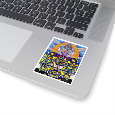 Koot Hoomi - Square Stickers