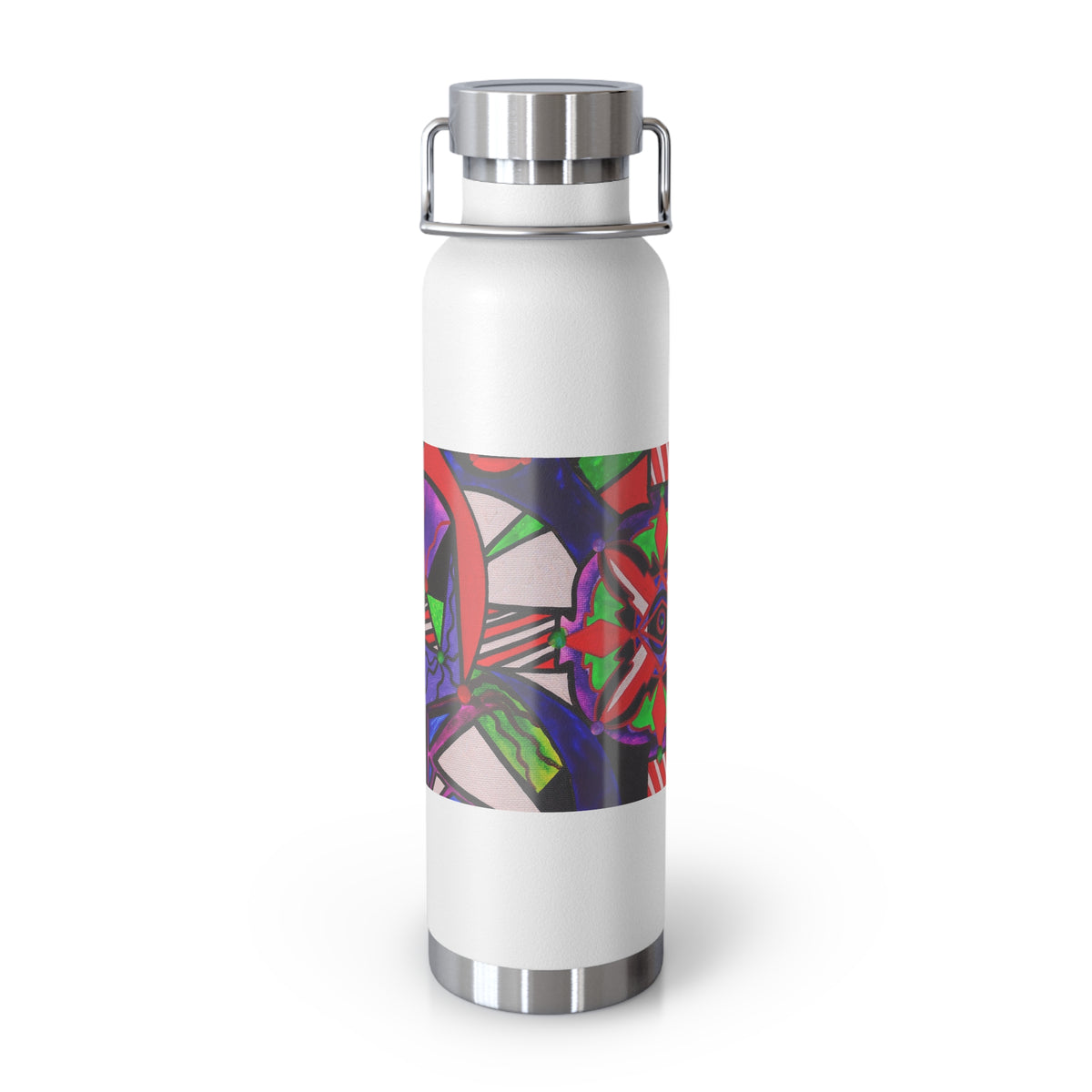 Warding Grid - Copper Vacuum Insulated Bottle, 22oz
