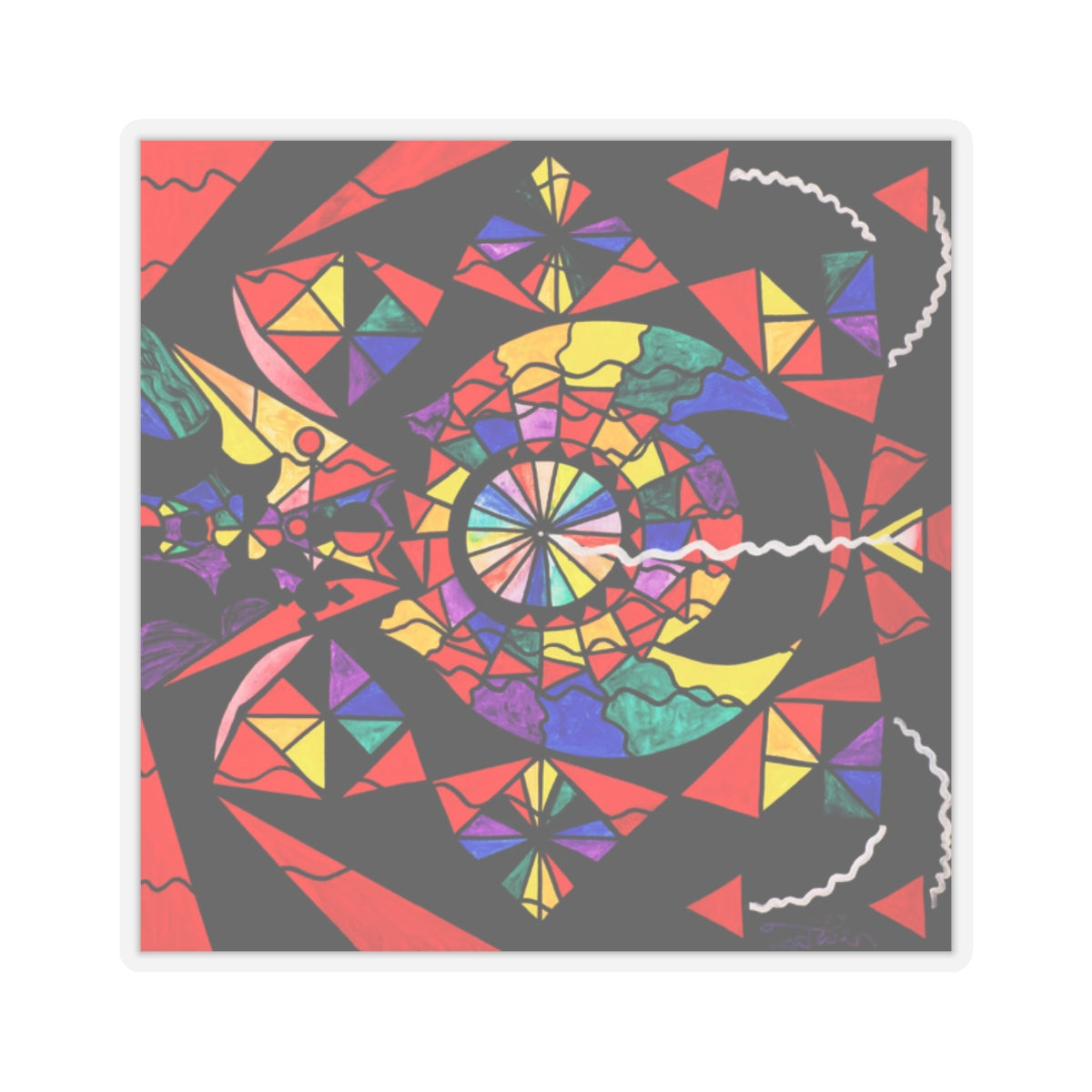 Stand For What You Believe In - Square Stickers