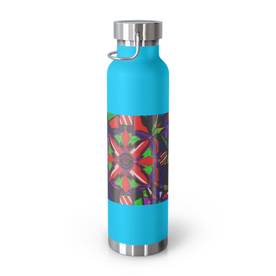 Warding Grid - Copper Vacuum Insulated Bottle, 22oz