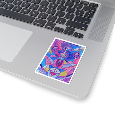 Lady Portia - Square Stickers