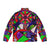 Warding Grid - Men's Puffer Jacket (AOP)