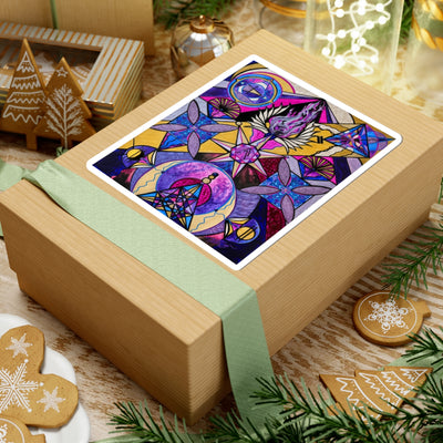 Saint Germain Consciousness - Square Stickers