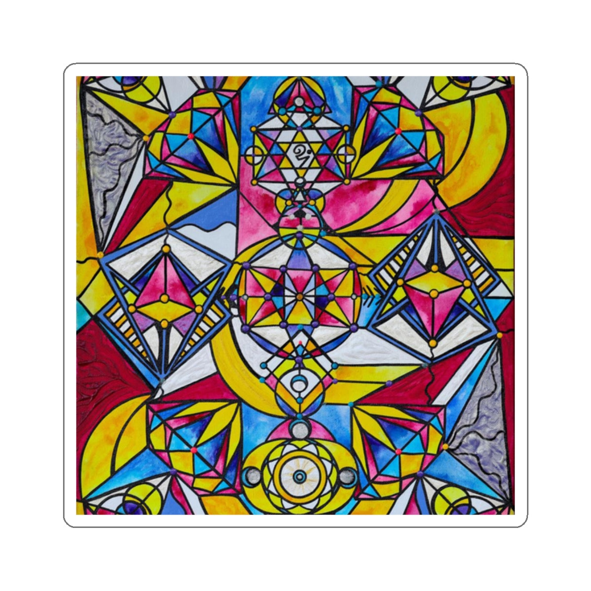 Sanat Kumara Consciousness - Square Stickers