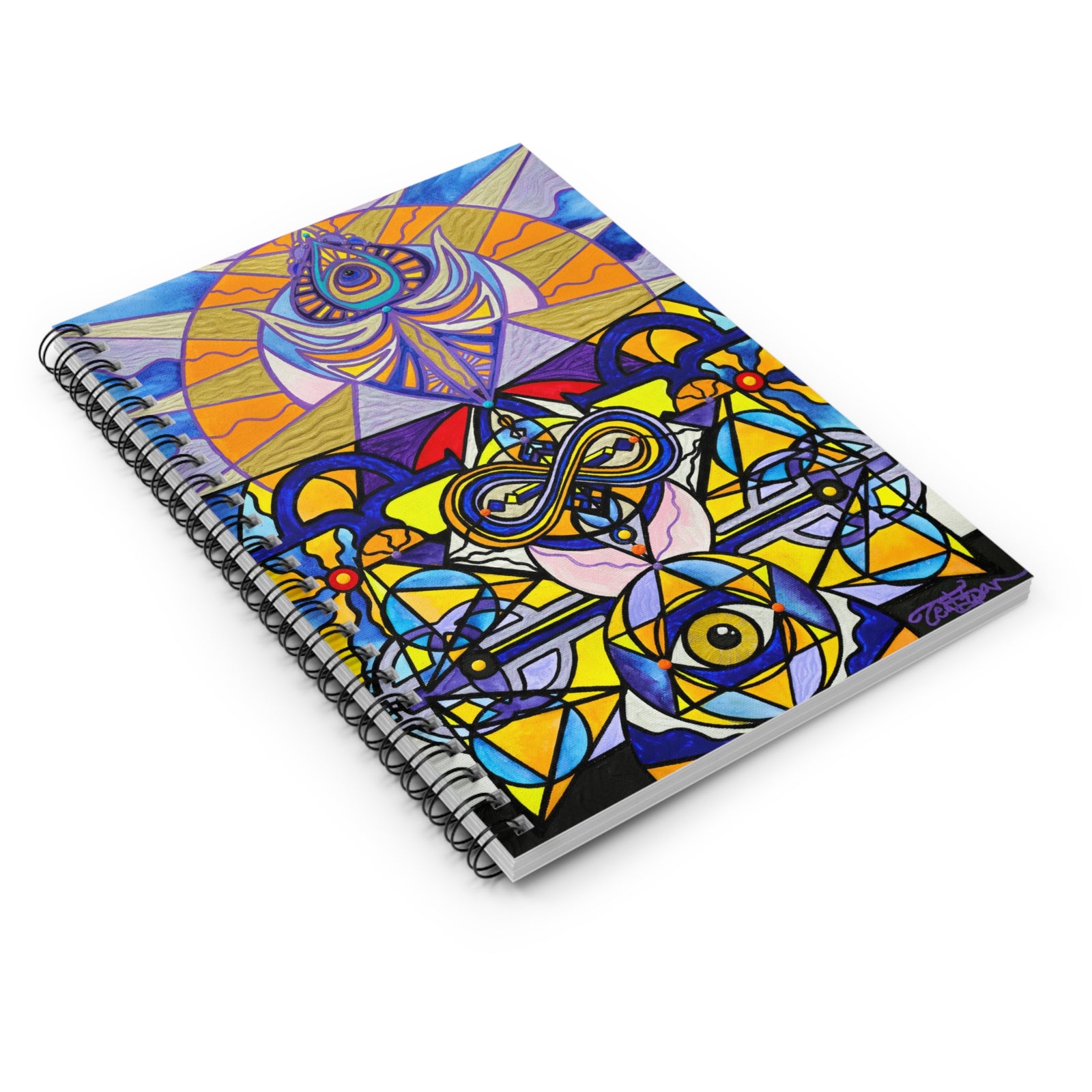 Koot Hoomi - Spiral Notebook - Ruled Line
