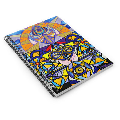 Koot Hoomi - Spiral Notebook - Ruled Line