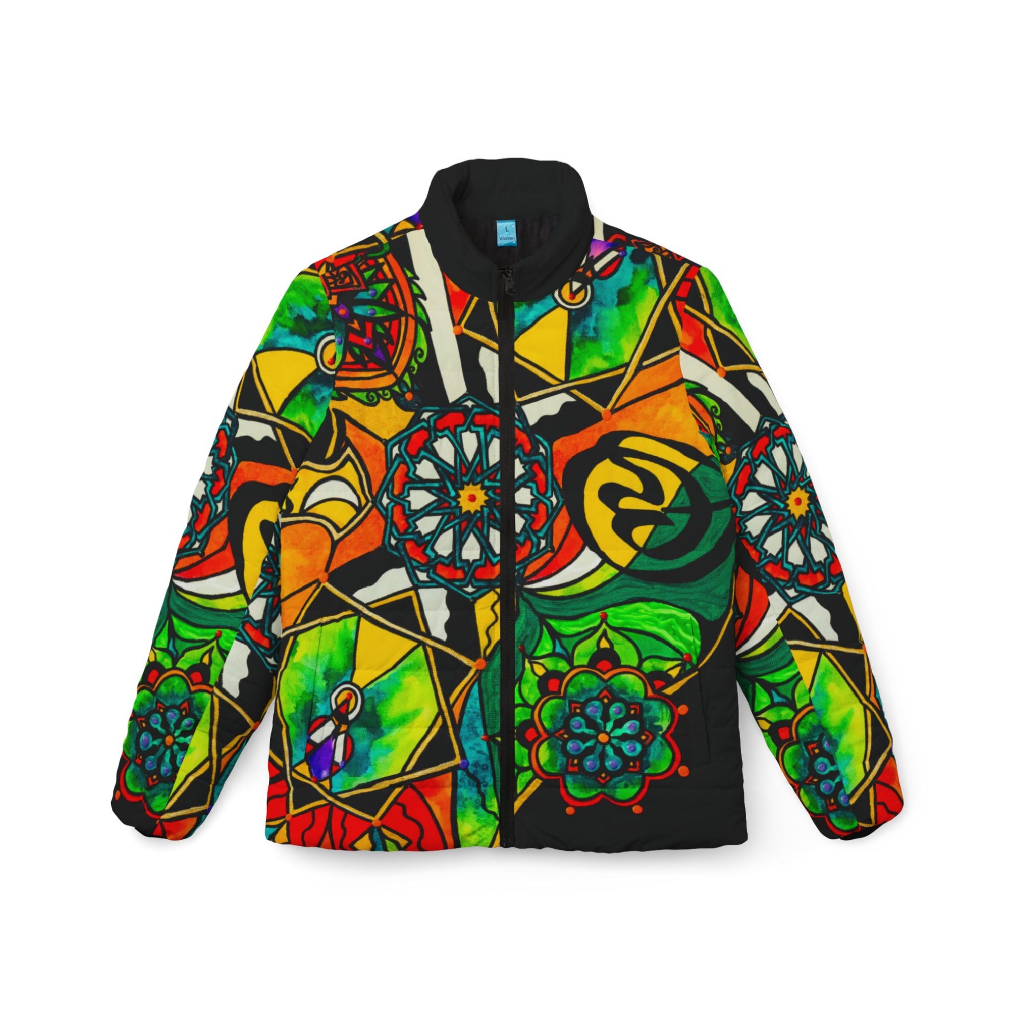 Muhammad Consciousness - Women’s Puffer Jacket (AOP)