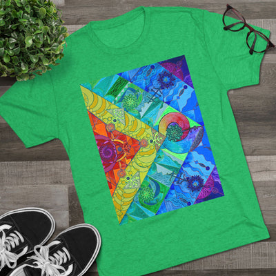 Expansion Pleiadian Lightwork Model - Men's Tri-Blend Crew Tee