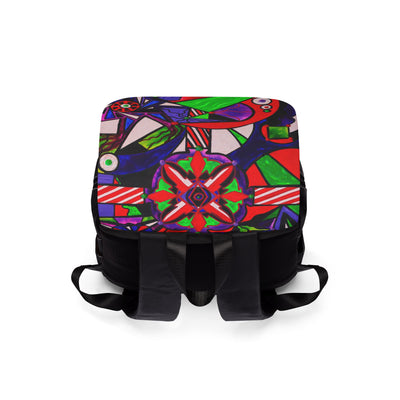 Warding Grid - Unisex Casual Shoulder Backpack