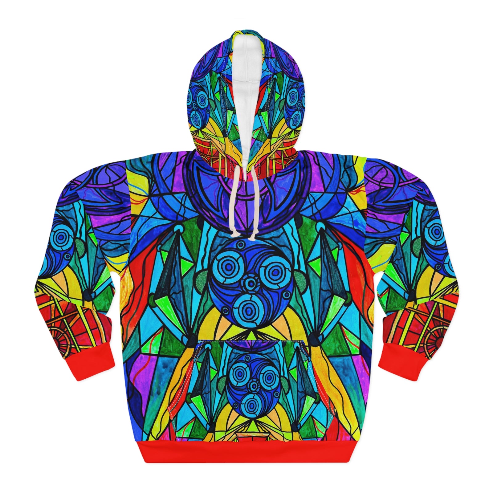 Arcturian Conjunction Grid - AOP Unisex Pullover Hoodie