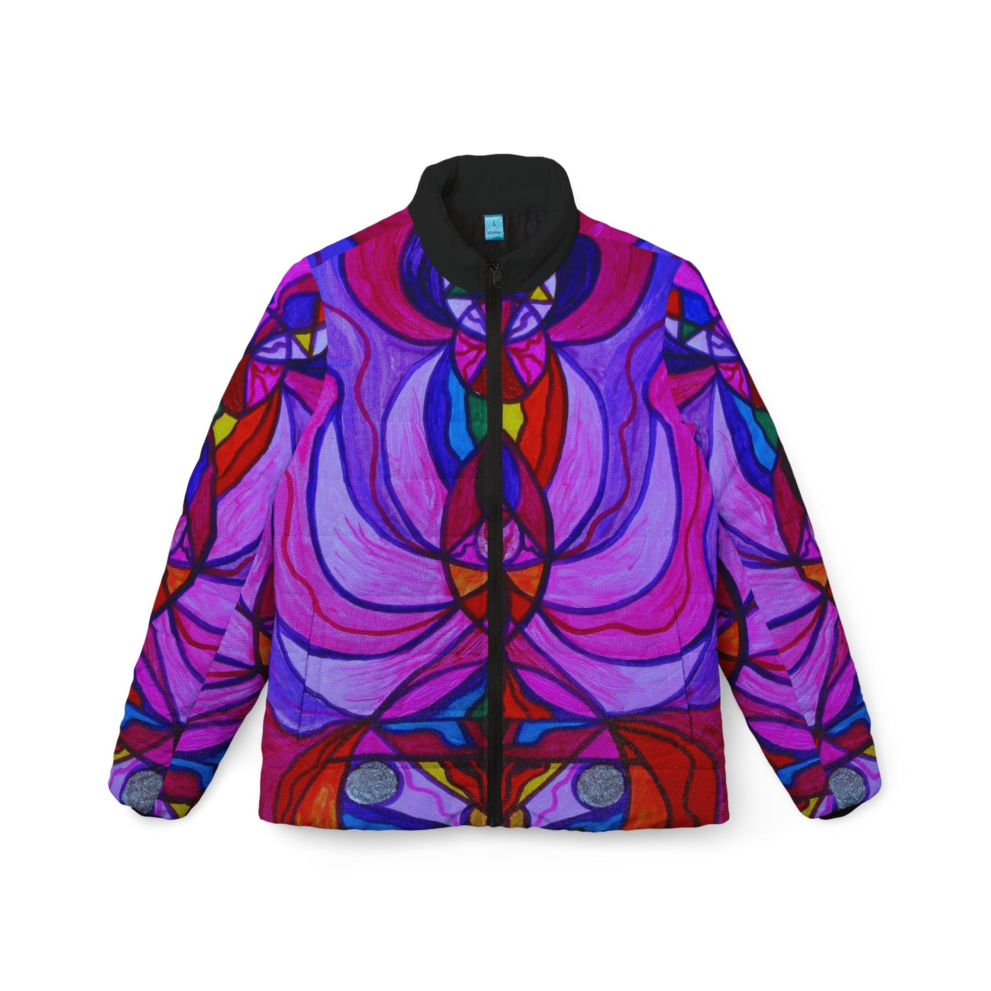 Divine Feminine Activation - Women’s Puffer Jacket (AOP)