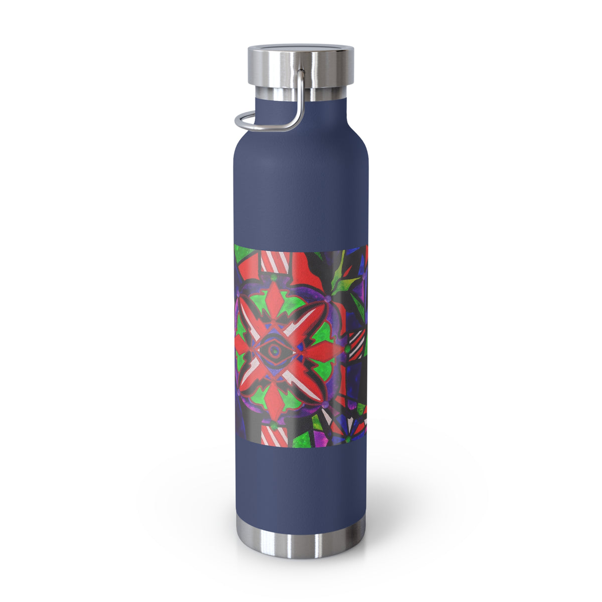 Warding Grid - Copper Vacuum Insulated Bottle, 22oz