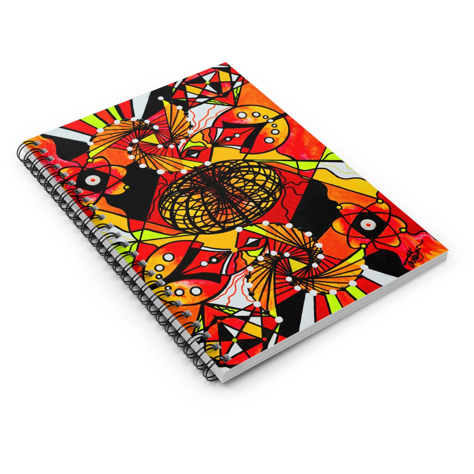 The Energy Builder - Spiral Notebook - Ruled Line