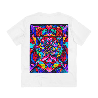 Blue Ray Self Love Grid - Organic T-shirt - Unisex