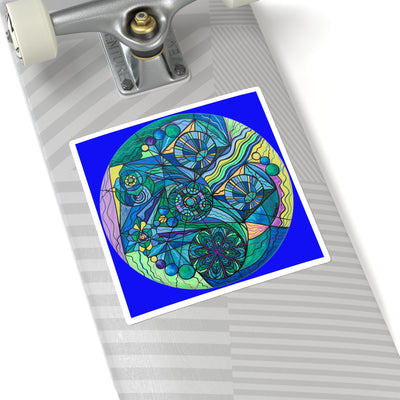 Arcturian Immunity Grid - Square Stickers