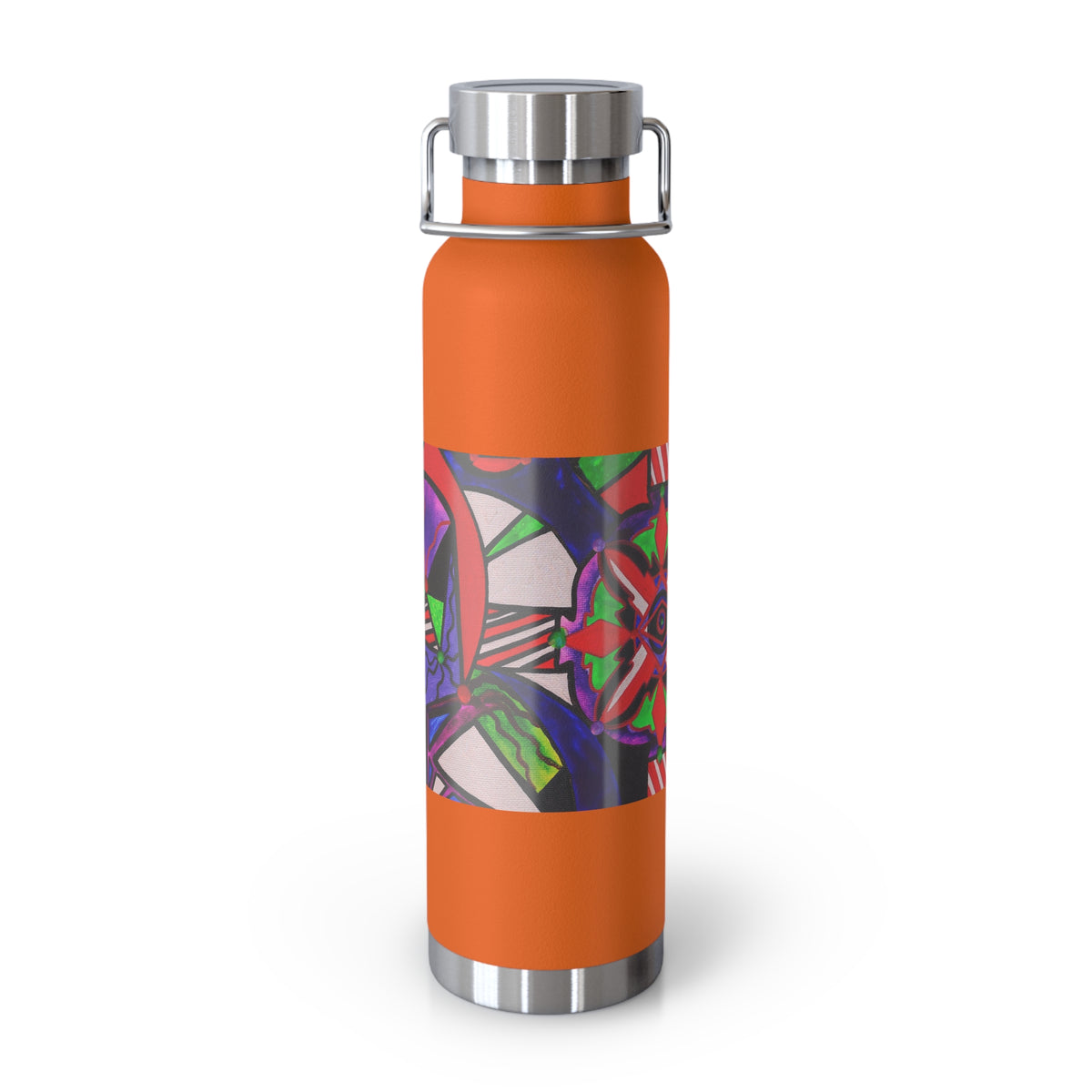 Warding Grid - Copper Vacuum Insulated Bottle, 22oz
