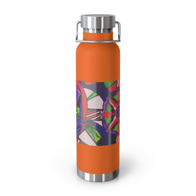 Warding Grid - Copper Vacuum Insulated Bottle, 22oz