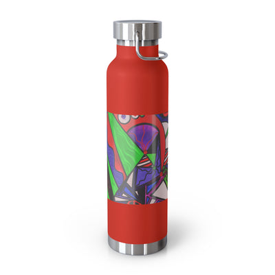 Warding Grid - Copper Vacuum Insulated Bottle, 22oz