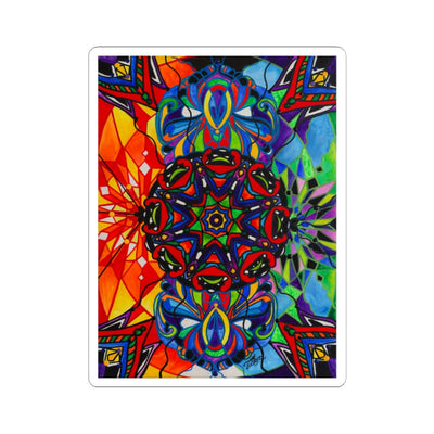Healthy Polarity - Square Stickers