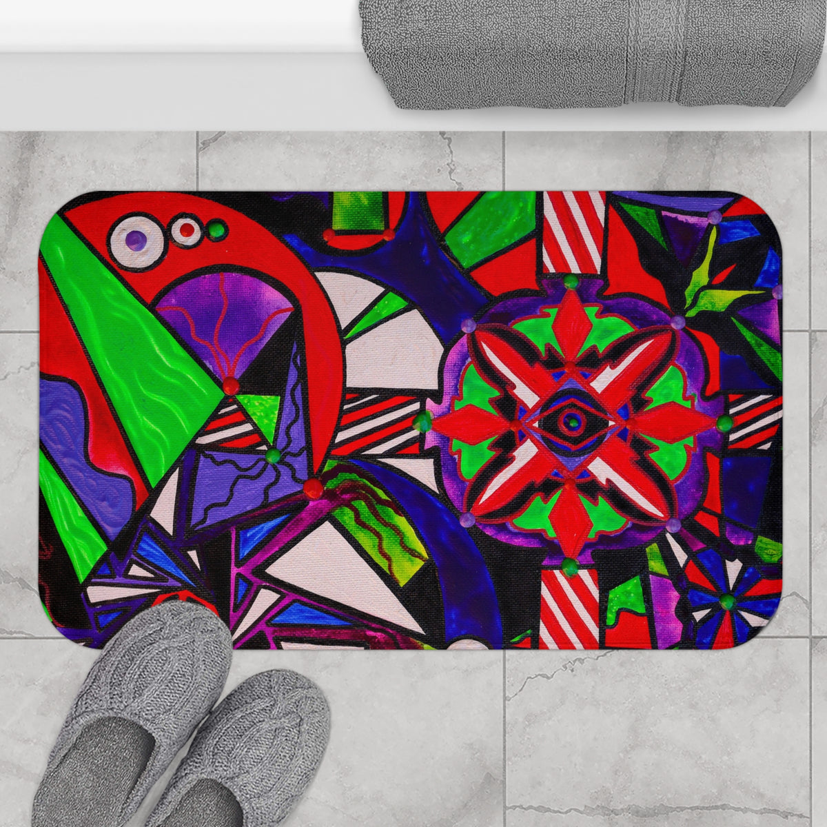 Warding Grid - Bath Mat
