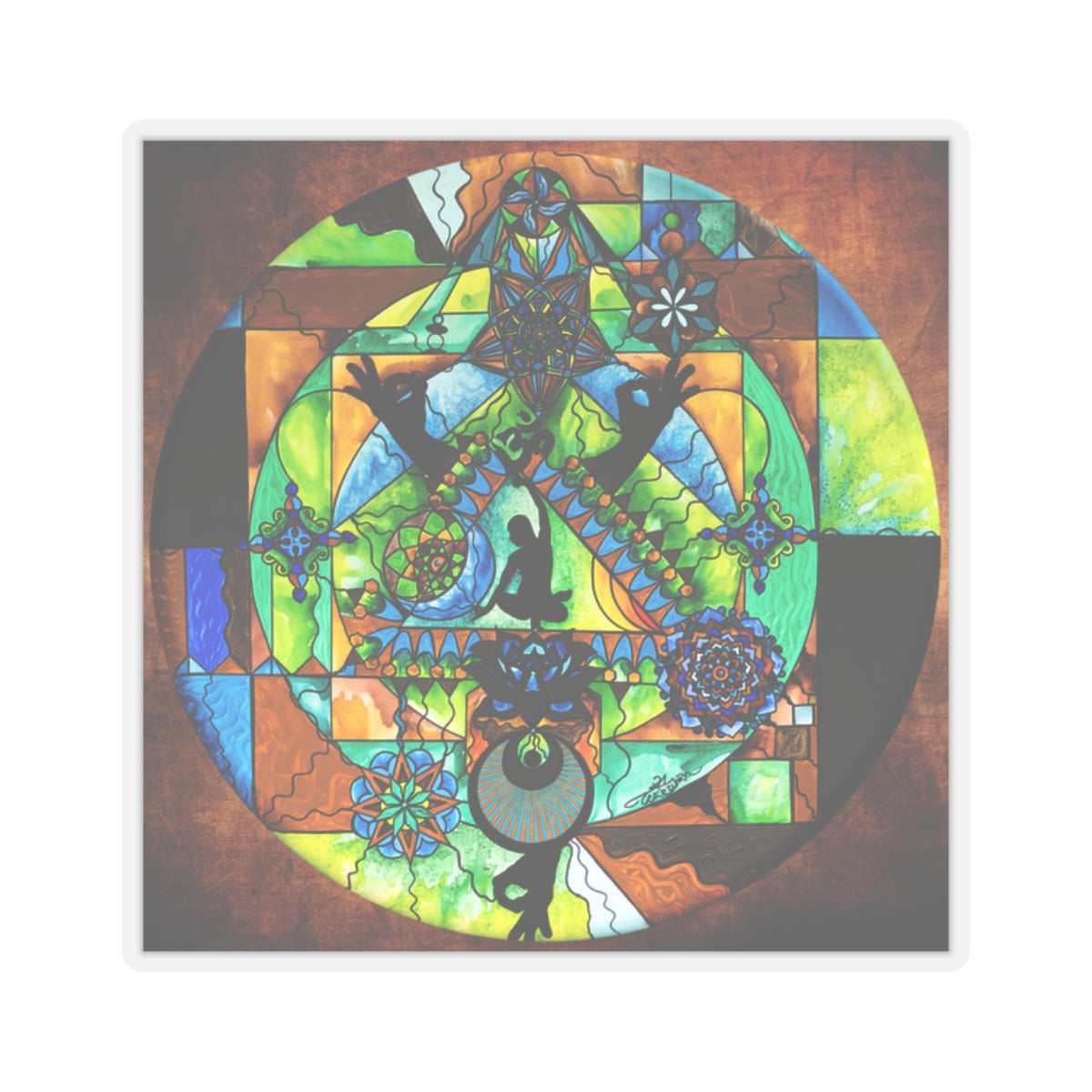 Stability Aid - Square Stickers