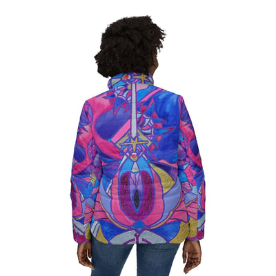 Lady Portia - Women’s Puffer Jacket (AOP)