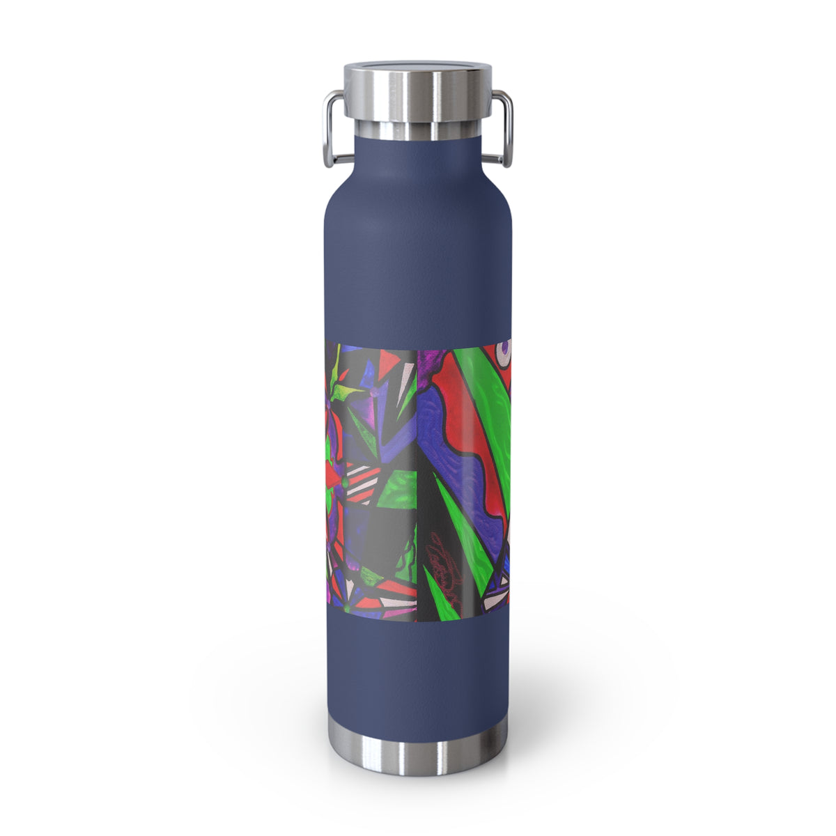 Warding Grid - Copper Vacuum Insulated Bottle, 22oz