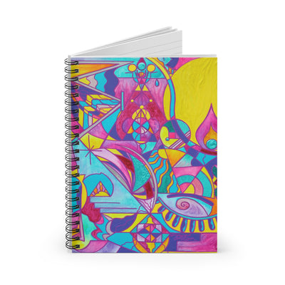 Cessation Lightwork Model - Spiral Notebook - Ruled Line