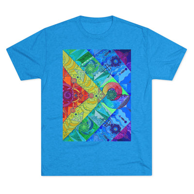 Expansion Pleiadian Lightwork Model - Men's Tri-Blend Crew Tee