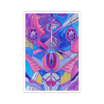Lady Portia - Square Stickers