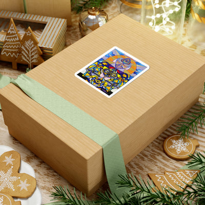 Koot Hoomi - Square Stickers