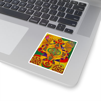 Hotei Consciousness - Square Stickers