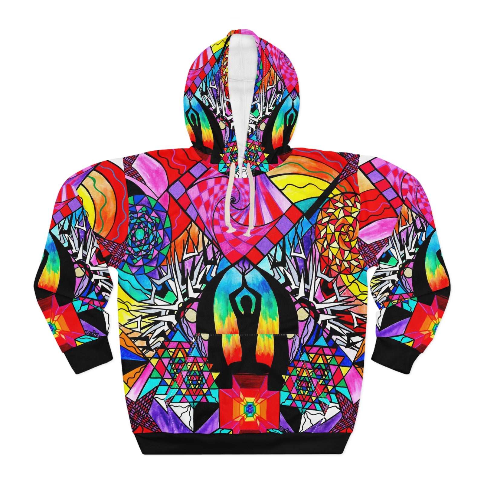 Meditation Aid - AOP Unisex Pullover Hoodie