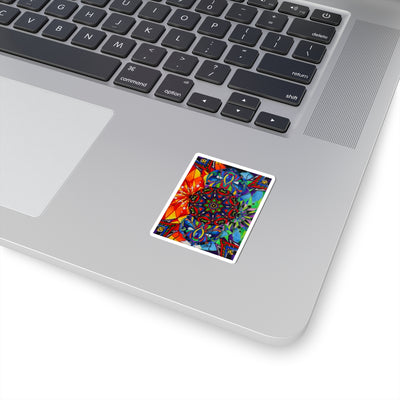 Healthy Polarity - Square Stickers