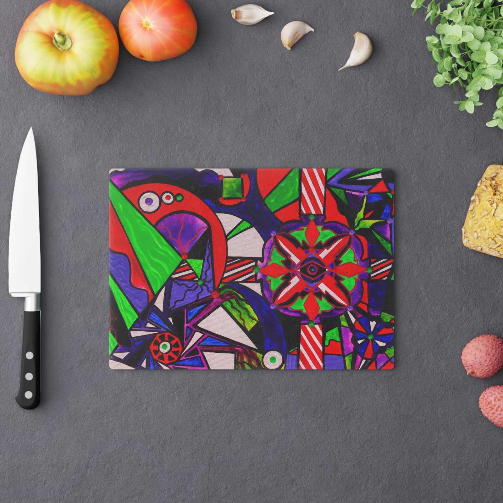 Warding Grid - Cutting Board