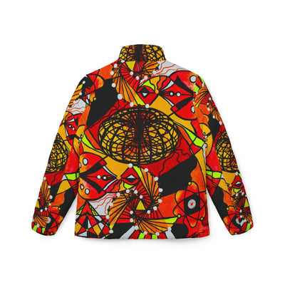 The Energy Builder - Women’s Puffer Jacket (AOP)