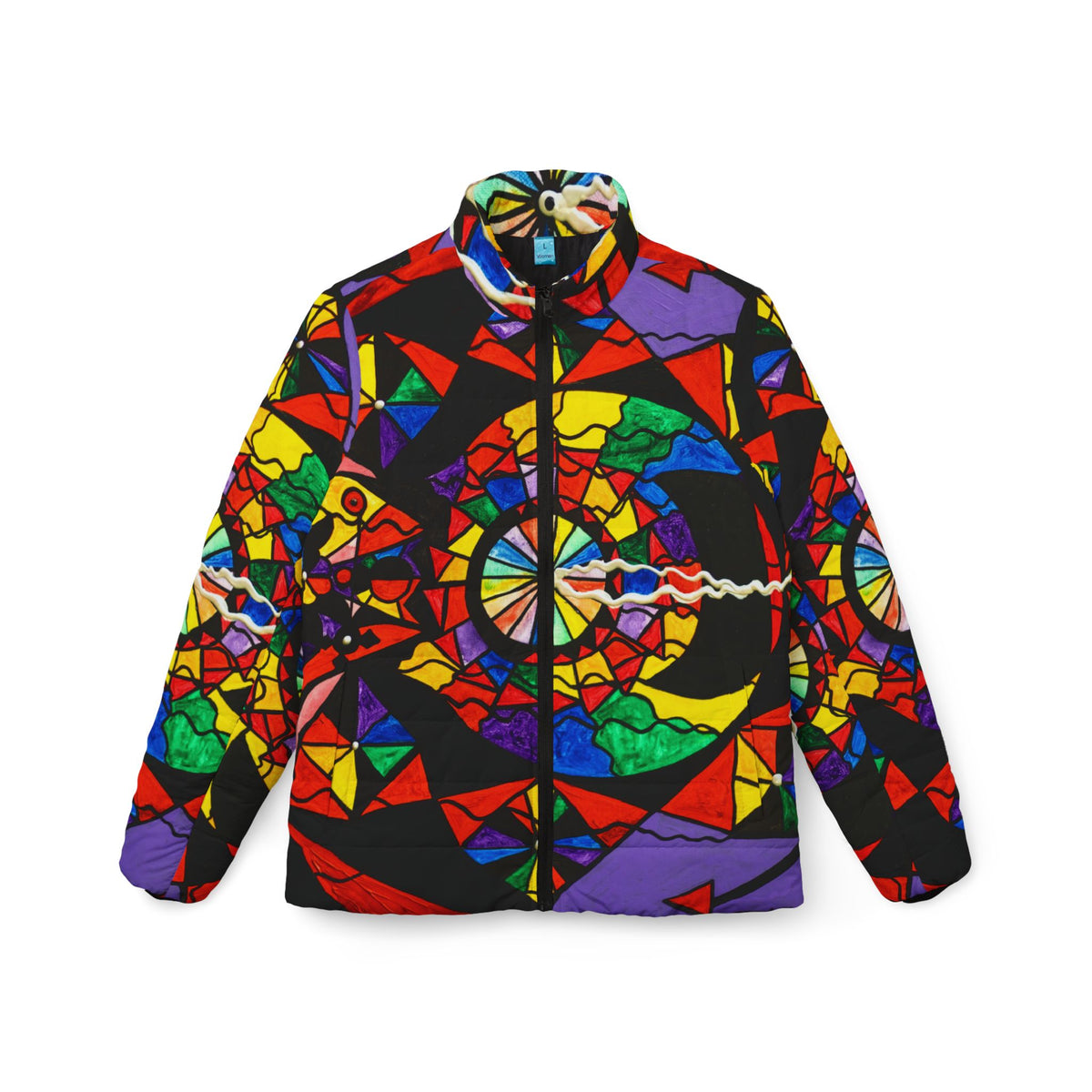Stand For What You Believe In - Women’s Puffer Jacket (AOP)