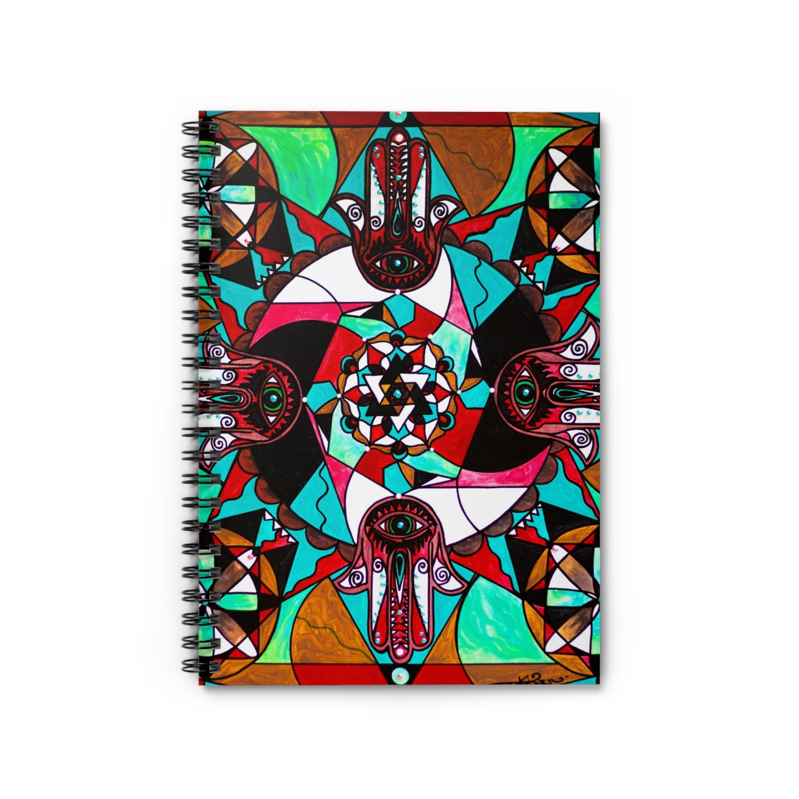 Aura Shield - Spiral Notebook