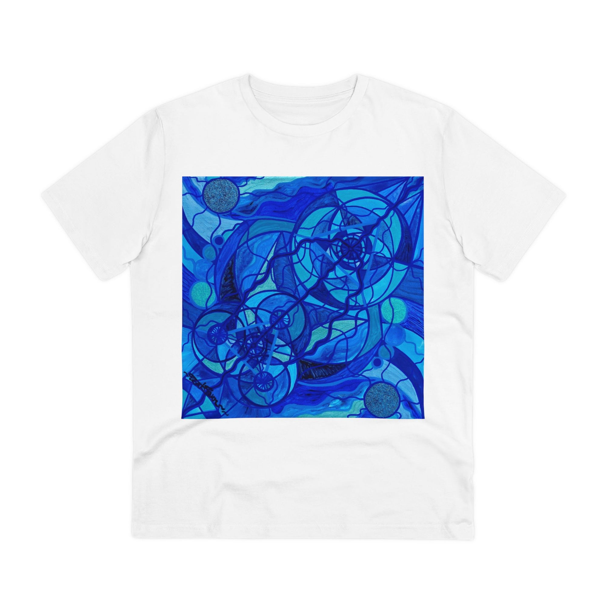 Arcturian Calming Grid - Organic T-shirt - Unisex