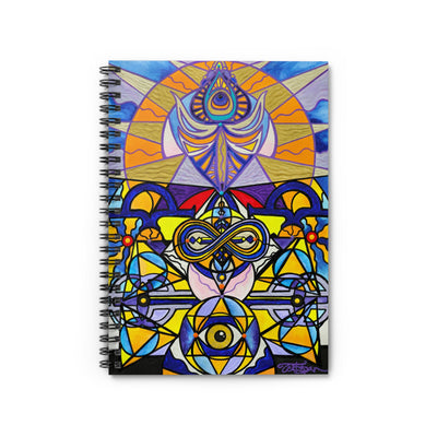 Koot Hoomi - Spiral Notebook - Ruled Line